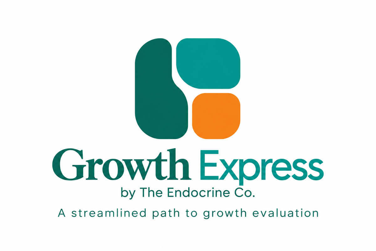 Growth Express by The Endocrine Co. A streamlined path to growth evaluation.